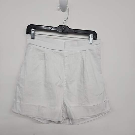 White Cuff Shorts image number 1