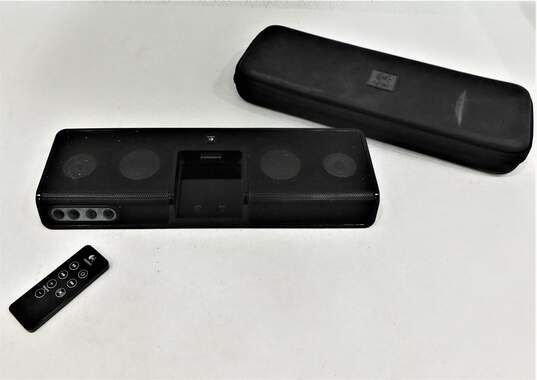 Logitech Model MM50 iPod Speaker Dock w/ Case and Remote Control image number 1