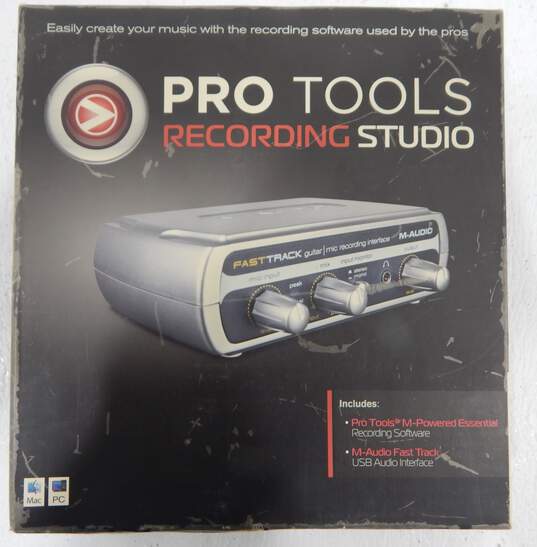 M-Audio Brand Fast Track Model USB Recording Interface w/ Original Box and Accessories image number 1