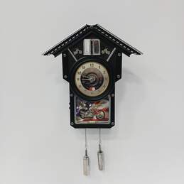The Bradford Exchange Time of Freedom Motorcycle Cuckoo Clock No. A5375