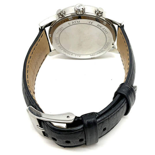 Designer Michael Kors MK-8393 Round Dial Stainless Steel Analog Wristwatch image number 3