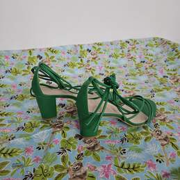 Green Lace Up Heels alternative image