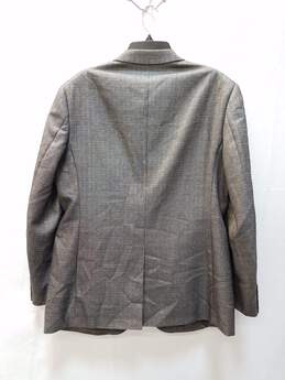 Hugo Boss Men's Gray/Brown Suit Jacket (Size 46) alternative image