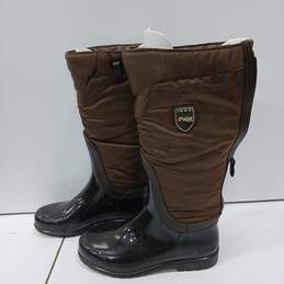 Pajar Canada 1963 Rosemount Brown Insulated Rain/Snow Boots Size 5.5 (EU 36) alternative image