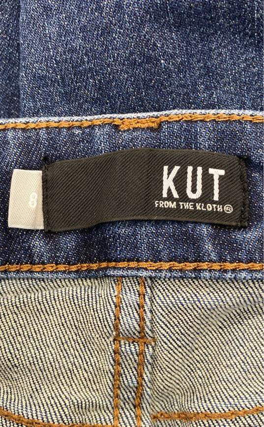 Kut From The Kloth Women Blue Bootcut Jeans Sz 8 image number 3