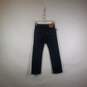 Mens 514 Regular Fit Dark Wash Denim Straight Leg Jeans Size 12 image number 2
