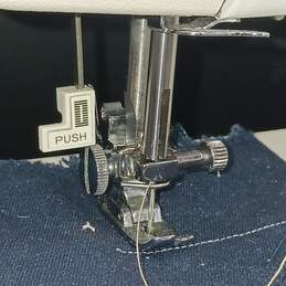 JC Penny White Intel-A-Stitch Sewing Machine UNTESTED alternative image