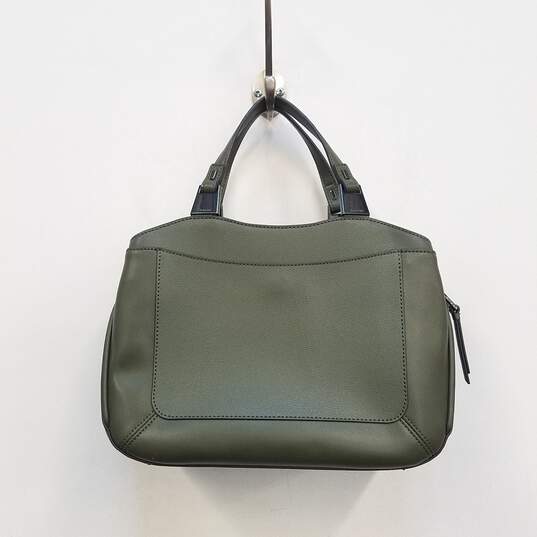 Calvin Klein Charlie Triple Compartment Satchel Green image number 2