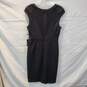 Adrianna Papell Sleeveless Black Dress Women's Size 8 NWT image number 2