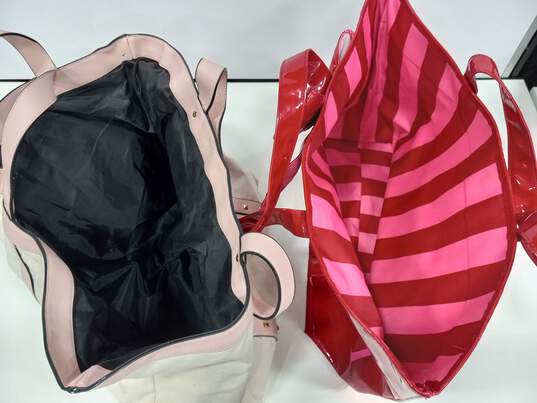 Bundle of 5 Assorted Victoria's Secret Tote Purses image number 3