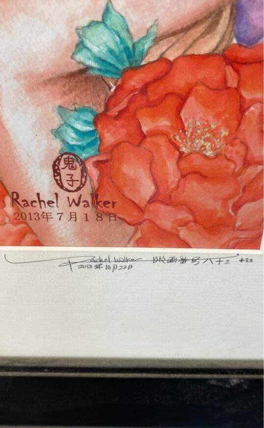 Persephone Print by Rachel Walker Signed. 2013 Illustration Art Matted & Framed image number 5