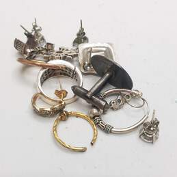 Sterling Silver Assorted Gemstone Jewelry Scrap 30.3g