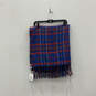 NWT Womens Multicolor Plaid Fringe Multi-Functional Bella Rectangle Scarf image number 2