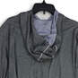 Mens Gray Long Sleeve Hooded Pullover Activewear T-Shirt Size X-Large image number 4