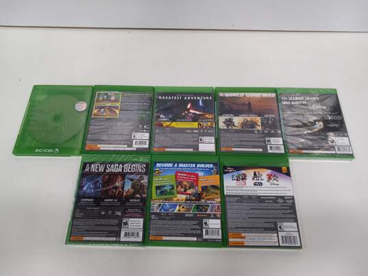 Bundle of 8 Microsoft Xbox One Video Games image number 7