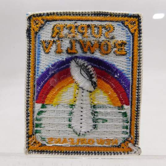 1970 Super Bowl IV Patch Chiefs/Vikings image number 2