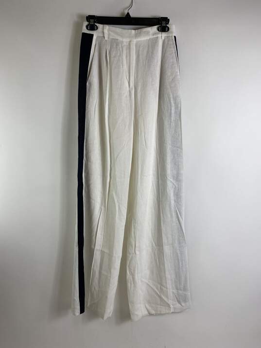 ZARA Women White Dress Pants XS image number 1