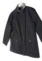 Mens Black Andrew Marc Long Sleeve Windbreaker Jacket Size XL image number 3
