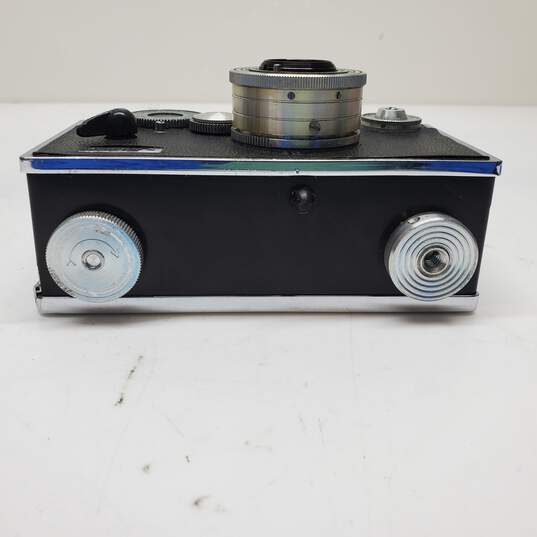 Vintage Argus Rangefinder Film Camera f/3.5 50mm Lens w/ Leather Cover Untested image number 6