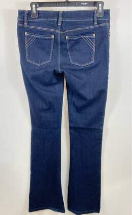 White House Black Market Women Blue Bootcut Jeans Sz 4 alternative image