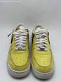 Nike Mens Air Force 1 Low DC1416-700 Yellow And White Sneaker Shoes Size 9.5 image number 3