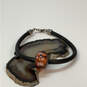 Designer Pandora 925 ALE Sterling Silver Orange Blossom Charm Bracelet image number 1