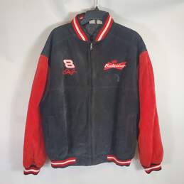Budweiser Men Black Red Varsity Jacket XL