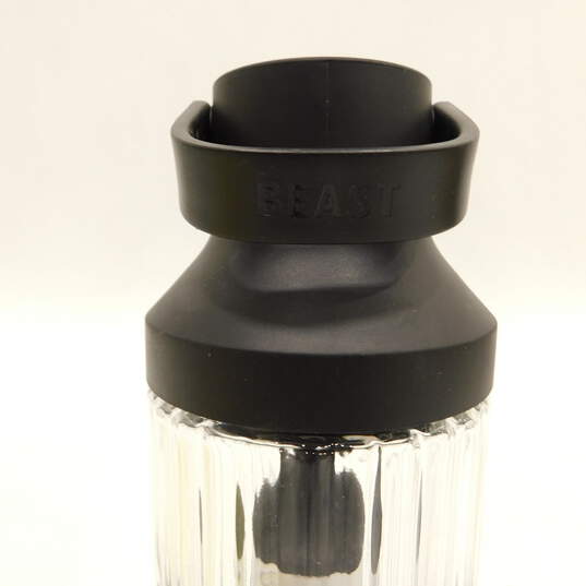 Beast Hydration System Glass Bottle & Infuser W/Carry Cap Black image number 4