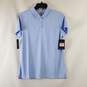 Nike Golf Women Baby Blue Polo L NWT image number 1