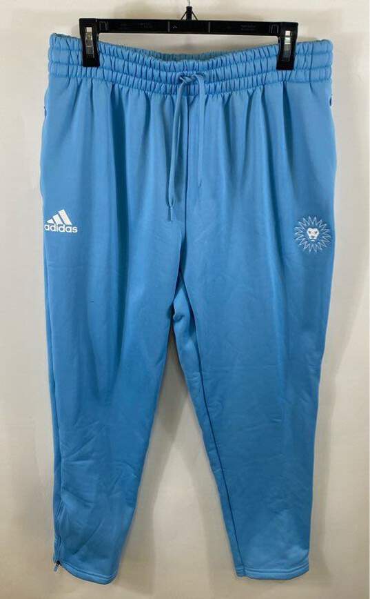Adidas Blue Sweat Pants - Size X Large NWT image number 1
