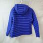 Mountain Hard Wear Bright Blue Hooded Puffer Jacket image number 2
