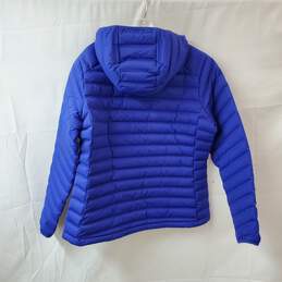 Mountain Hard Wear Bright Blue Hooded Puffer Jacket alternative image