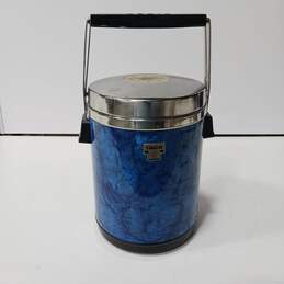 Vintage Tiger 4.4L Blue Vacuum Ice Bucket