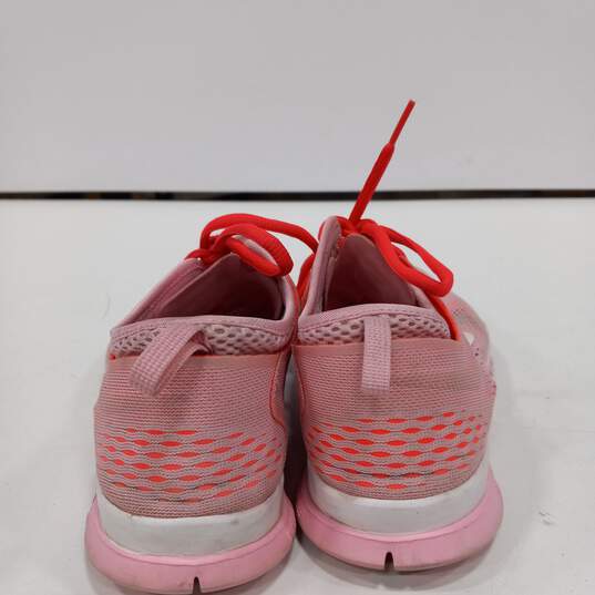 Nike Women's Free 5.0 Pink Train Fit 4 Breath Cross Training Shoes Size 9 image number 4