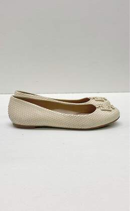 Tory Burch Ivory Flats Casual Shoe Women 7.5