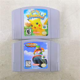Nintendo 64 w/ 2 games alternative image