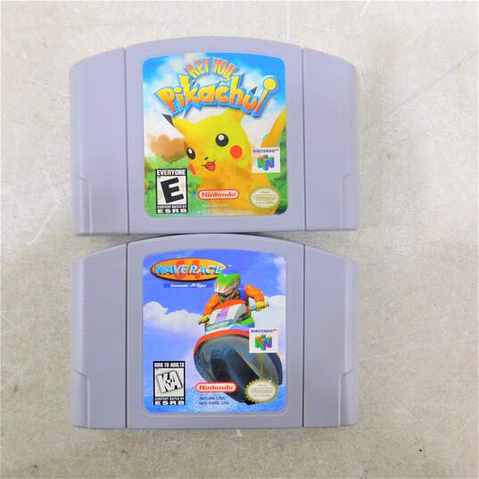 Nintendo 64 w/ 2 games image number 2