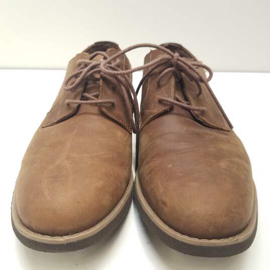 Timberland Woodhull Brown Nubuck Oxfords Men's Size 11 image number 4