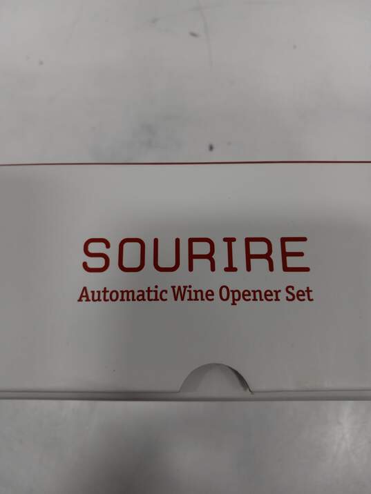 SOURIRE Automatic Wine Opener Set In Box image number 4