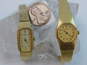 2 - VNTG Women's Seiko Quartz Gold Tone Analog Quartz Watches image number 9