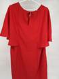 The Limited Womens Red Back Keyhole Shift Dress Size Medium T-0557576-I image number 3