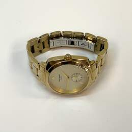 Designer Kate Spade Gold-Tone Water Resistant Round Analog Quartz Wristwatch alternative image
