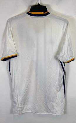 Adidas X LA Galaxy White Athletic Jersey Size M alternative image