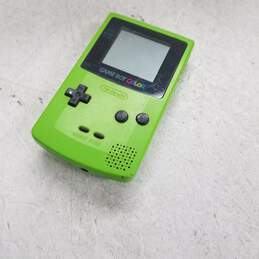 Green Nintendo Game Boy Color Untested
