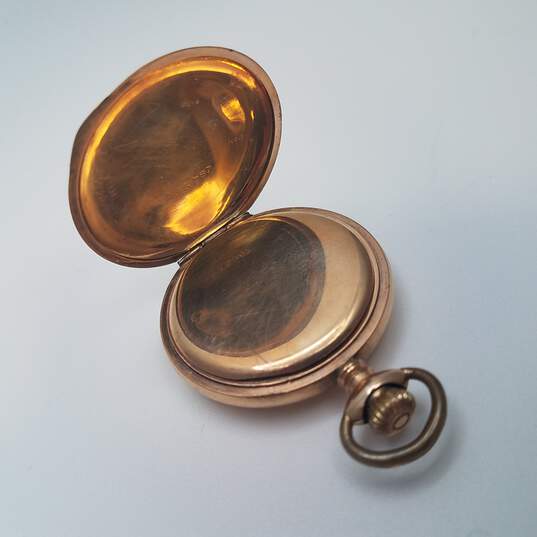 Vintage Elgin Gold Filled Wind-Up Pocket Watch image number 4