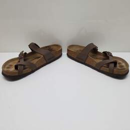 Wm Birkenstock Mayari Moca Buckle Sandals 38 / US M5