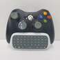 Microsoft Xbox 360 Wireless Controller w Chat pad Untested image number 1