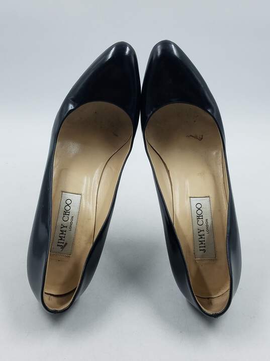 Authentic Jimmy Choo Black Classic Pump W 7 image number 6