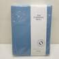 The Company Store 100% Cotton Percale Sheet Set Porcelain Blue image number 1