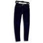 Womens Blue 535 Denim Dark Wash Pockets Super Skinny Leg Jeans Size 27 image number 1